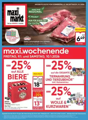 Maximarkt Flugblatt (gültig bis 14-01)