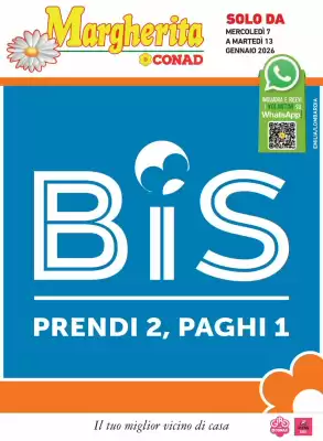 Volantino Conad Margherita (valido fino al 13-01)