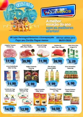 Catálogo Supermercados Pague Menos (válido até 6-01)