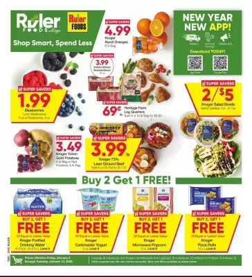 Ruler Foods weekly ad (valid until 13-01)