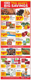 H-E-B weekly ad week 2 Page 1