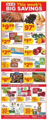 H-E-B weekly ad (valid until 14-01)