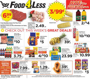 Food 4 Less weekly ad week 2 Page 1