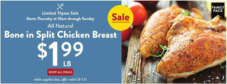 Fresh Thyme weekly ad week 2 Page 1