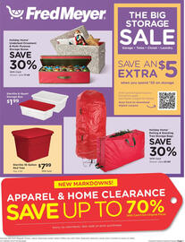 Fred Meyer weekly ad Page 1