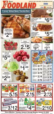 Foodland weekly ad (valid until 13-01)
