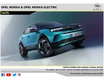 Catalogue Opel page 1