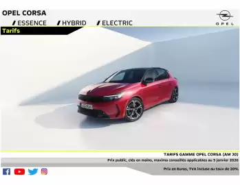 Catalogue Opel page 1