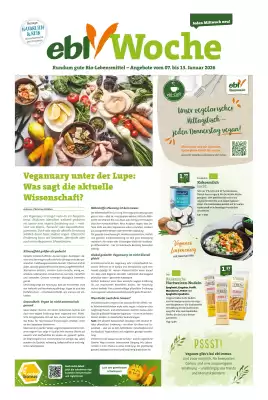 Ebl Naturkost Prospekt (gültig bis 13-01)