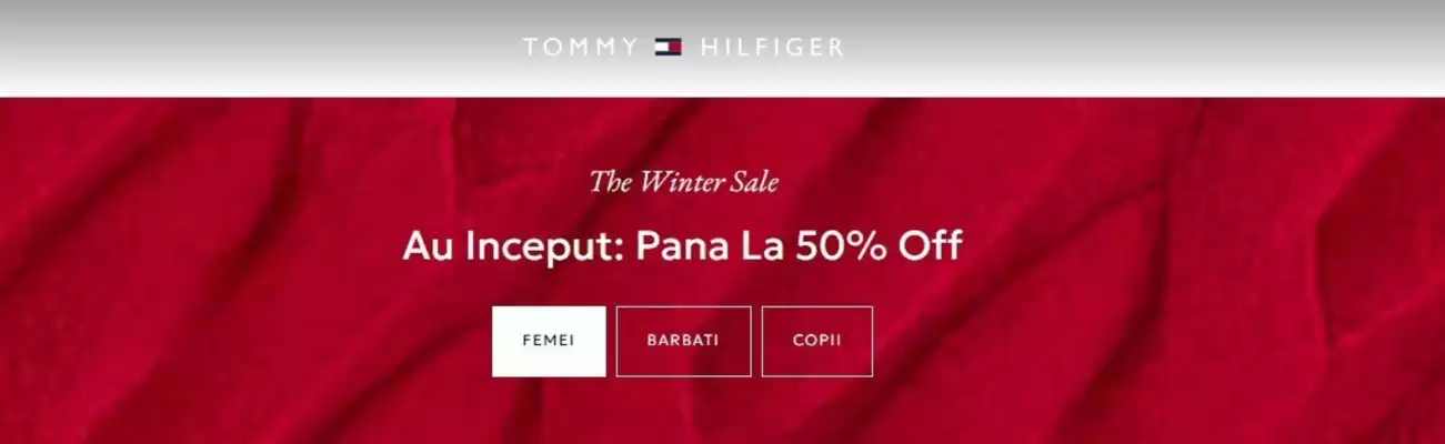 Catalog Tommy Hilfiger (valid până la 19-01)