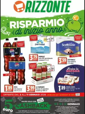 Volantino Orizzonte Supermercati (valido fino al 11-01)