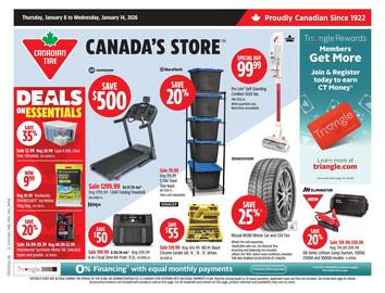 Canadian Tire flyer week 2 Page 1