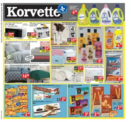 Korvette flyer (valid until 21-01)