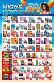 Folheto Higa's Supermercado semana 2 Página 1