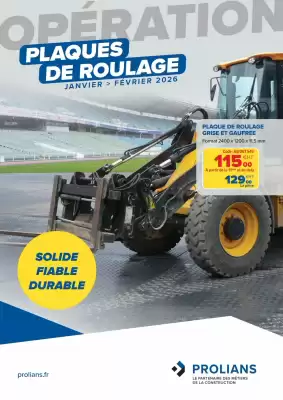 Catalogue Prolians (valable jusqu'au 28-02)