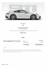 Catalogue Porsche page 1