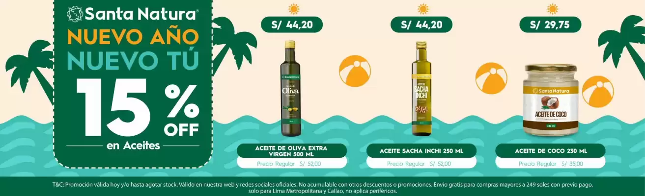 Catálogo Santa Natura (válido hasta 31-01)