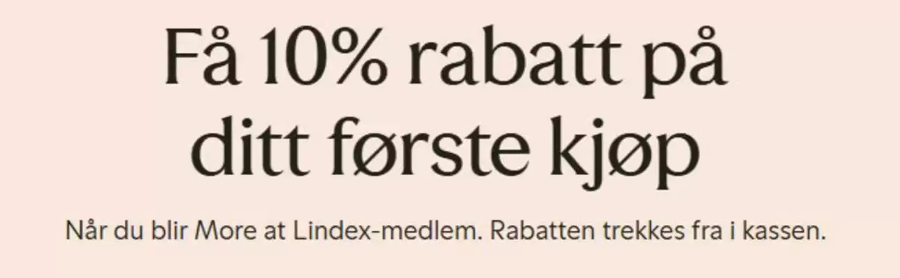Lindex kundeavis (gyldig til 12-01)