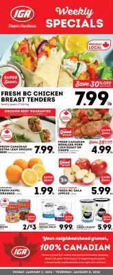 Market Place IGA flyer (valid until 8-01)