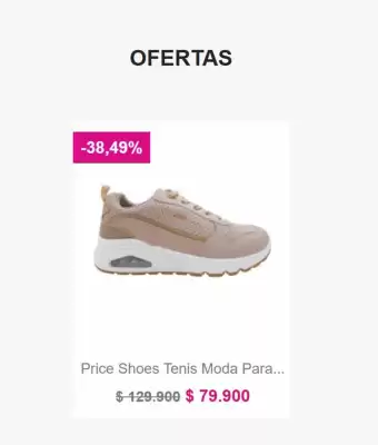 Catálogo Price Shoes (válido hasta 15-01)