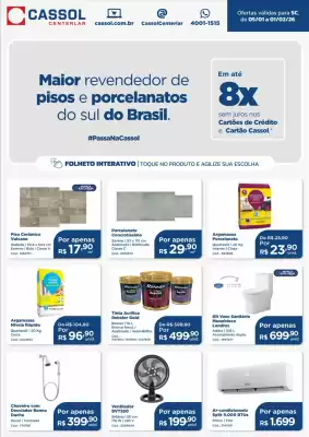 Encarte Cassol (válido até 1-02)