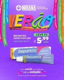 Folheto Farmácia Indiana Página 1