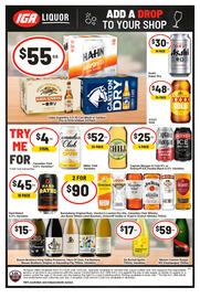 IGA Liquor catalogue Page 1