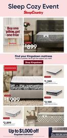 Sleep Country flyer Page 1