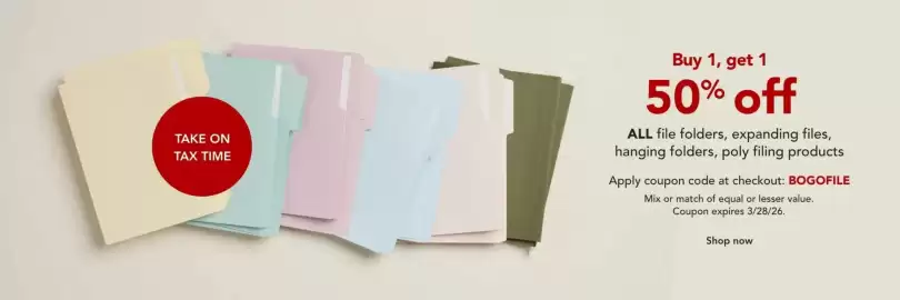 OfficeMax catalogue Page 1