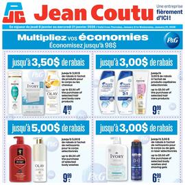 Jean Coutu flyer Page 1