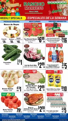Rancho Markets weekly ad (valid until 12-01)
