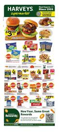 Harveys Supermarkets weekly ad week 2 Page 1