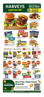 Harveys Supermarkets weekly ad (valid until 13-01)