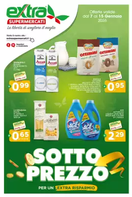 Volantino Extra Supermercati (valido fino al 15-01)