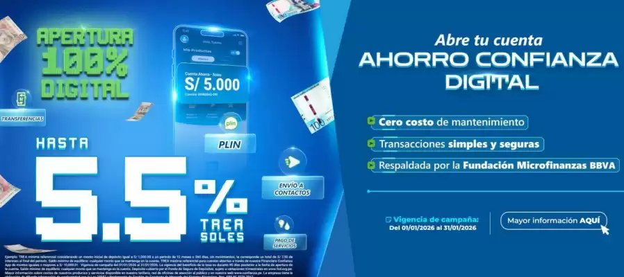 Catálogo Financiera Confianza (válido hasta 31-01)