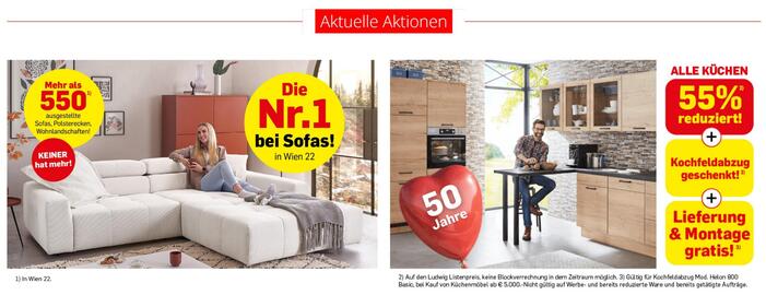 Möbel Ludwig Prospekt woche 2 Seite 1