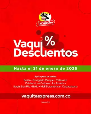 Catálogo La Vaquita Supermercados (válido hasta 31-01)