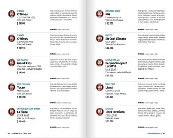 Catálogo Club de Amantes del Vino Página 36