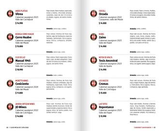 Catálogo Club de Amantes del Vino Página 44