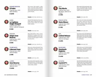 Catálogo Club de Amantes del Vino Página 114