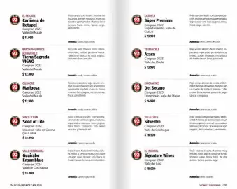 Catálogo Club de Amantes del Vino Página 121