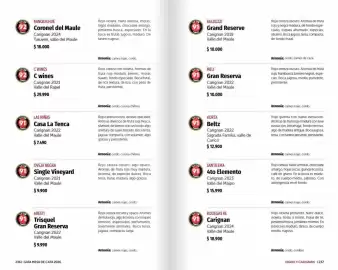 Catálogo Club de Amantes del Vino Página 122