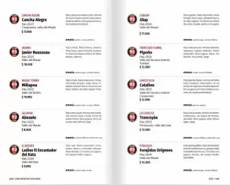 Catálogo Club de Amantes del Vino Página 127