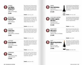 Catálogo Club de Amantes del Vino Página 160