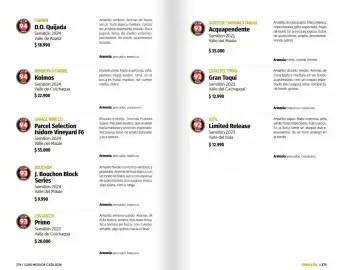 Catálogo Club de Amantes del Vino Página 192