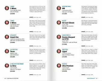 Catálogo Club de Amantes del Vino Página 36