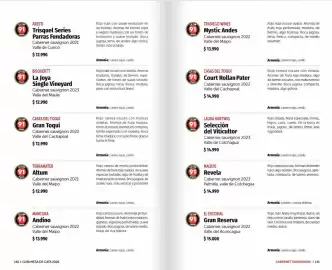 Catálogo Club de Amantes del Vino Página 58