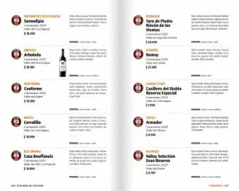 Catálogo Club de Amantes del Vino Página 66
