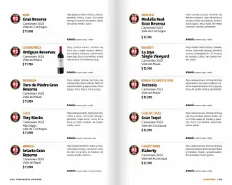 Catálogo Club de Amantes del Vino Página 68