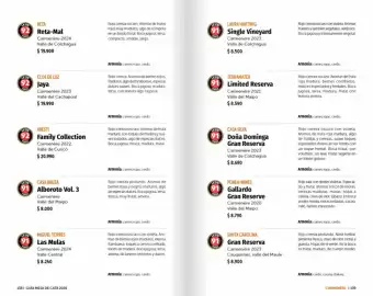 Catálogo Club de Amantes del Vino Página 72